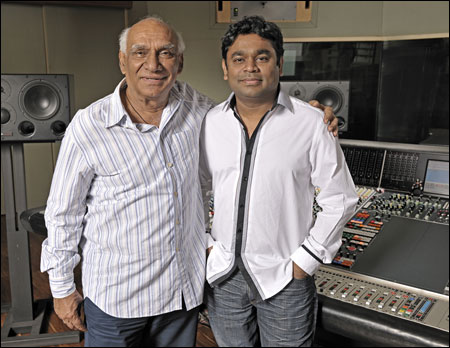 A. R. Rahman work with filmmaker Yash Chopra